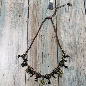 Pilgrim Danish Green Design Necklace!